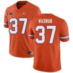 Men's Florida Gators #37 Tyler Waxman NCAA Jordan Brand Orange Authentic Stitched College Football Jersey ACR4262NQ